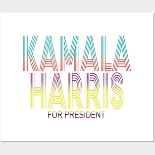 kamala harris for president Posters and Art